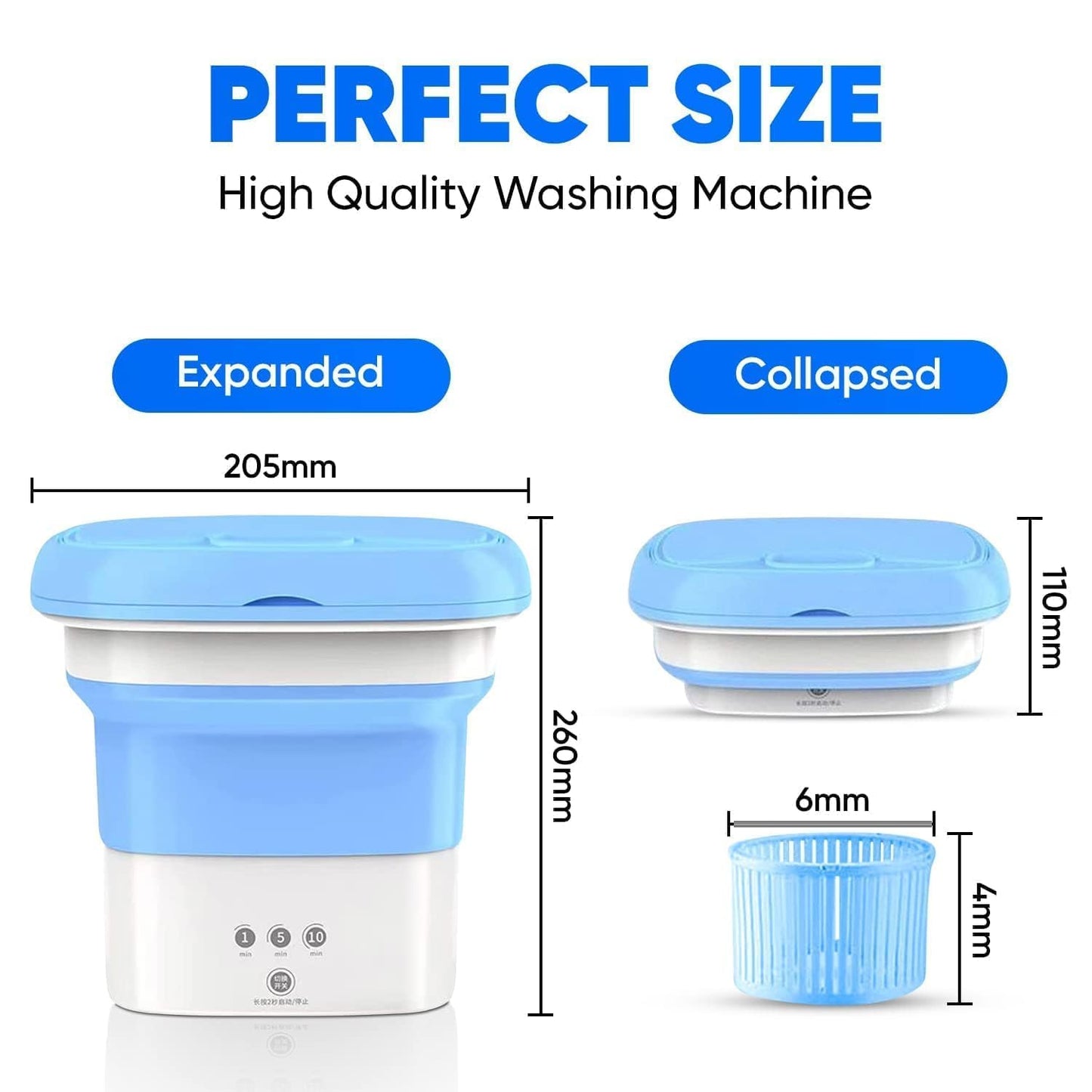 Portable Washing Machine By QuickTech
