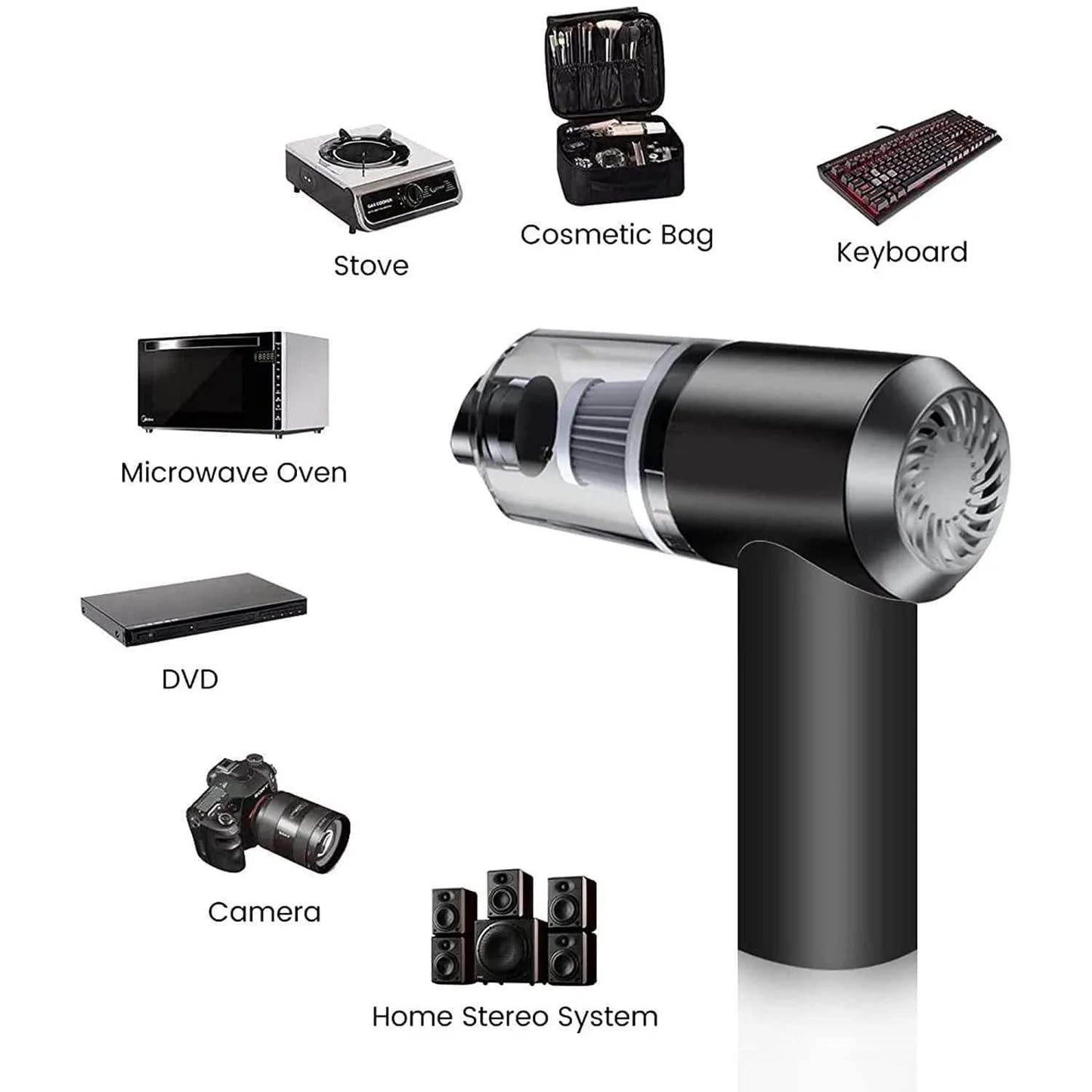 Portable Air Duster Wireless Vacuum Cleaner - QuickTech