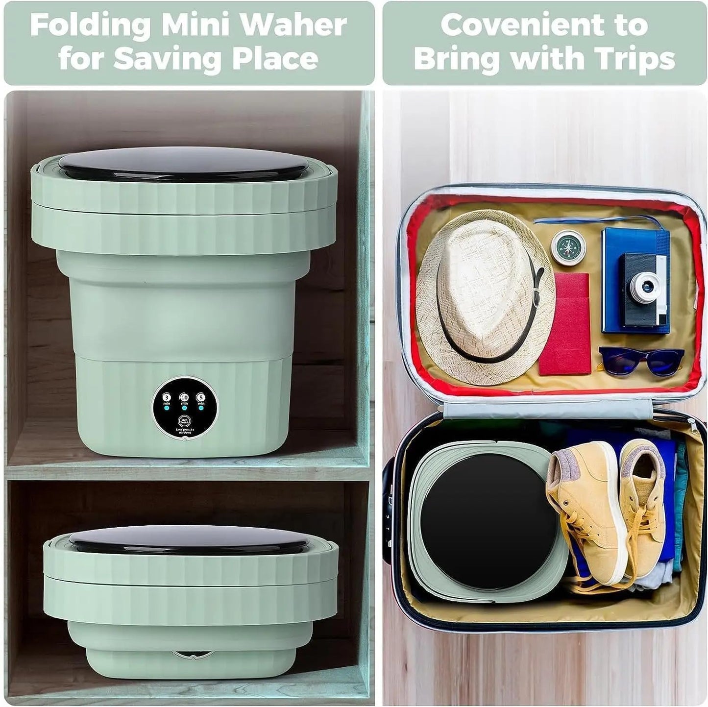 Portable Washing Machine By QuickTech