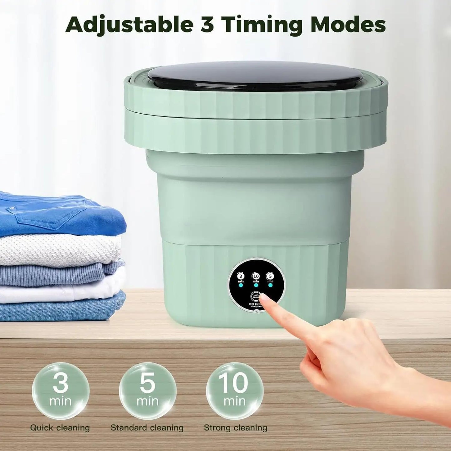 Portable Washing Machine By QuickTech
