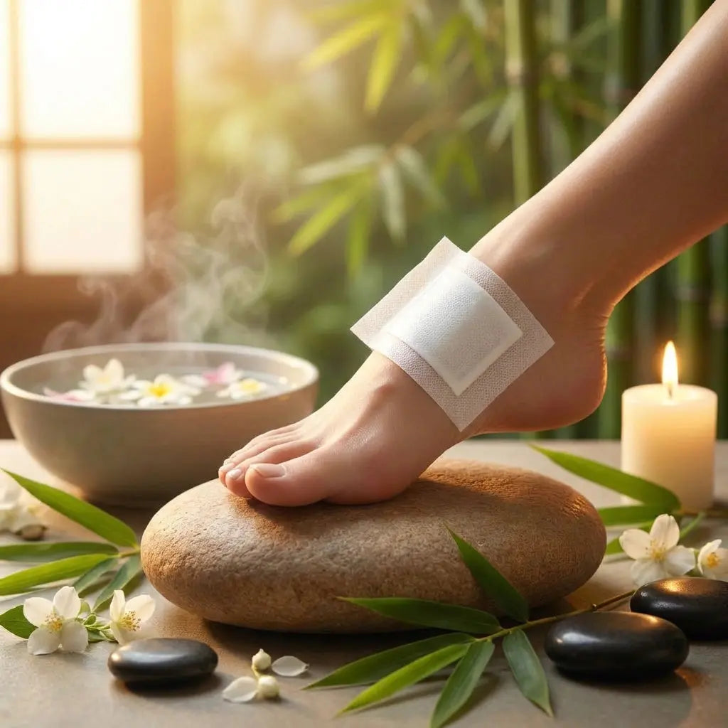 Overnight Herbal Detox Foot Pads 🌿 QuickTech