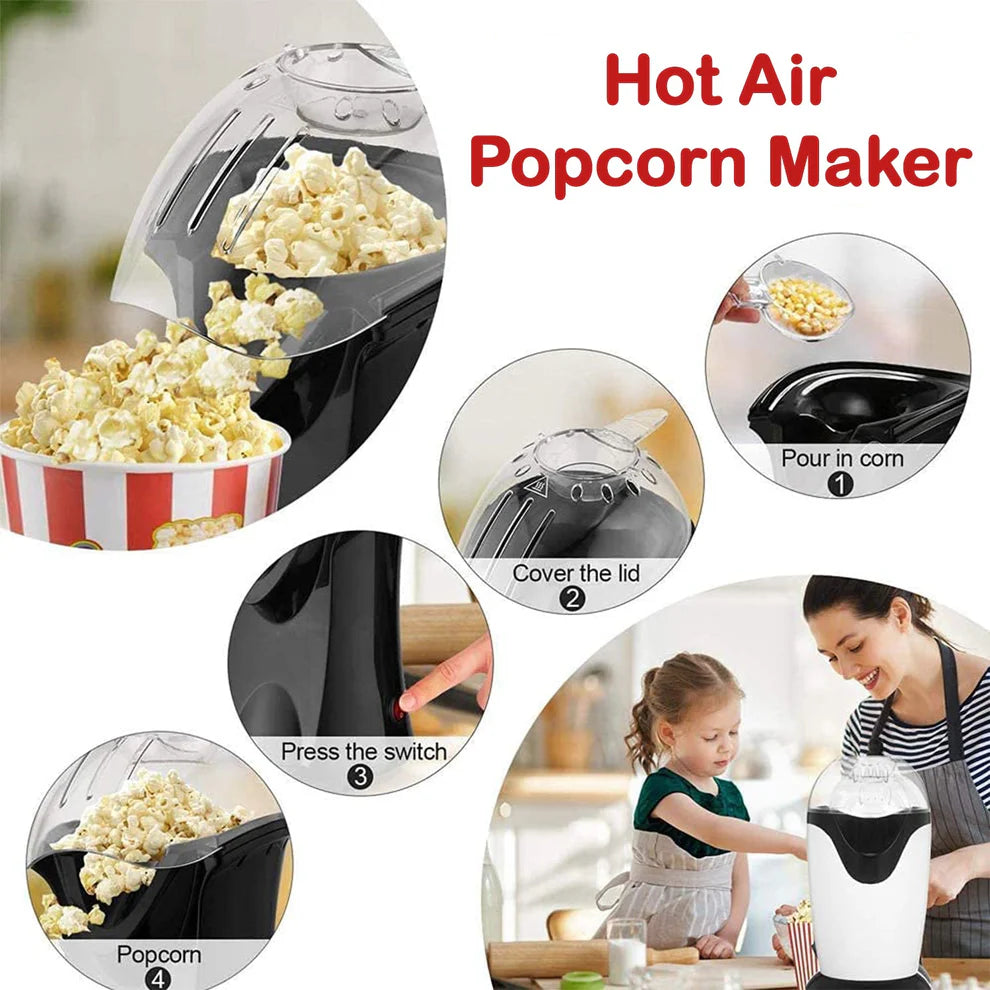 Electric Snacks and Popcorn Maker By QuickTech