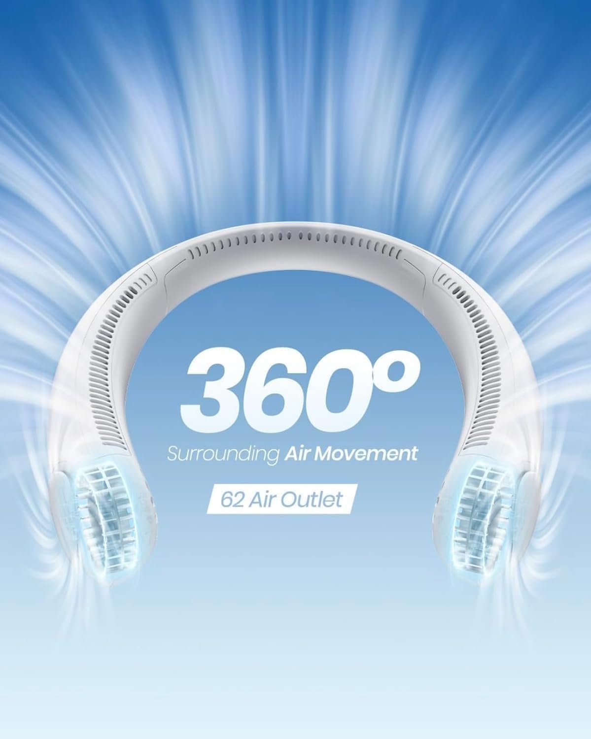 Portable Hands-Free Neck Fan