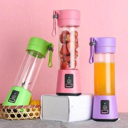 Portable Electric 6 Blade USB Juice Maker - QuickTech