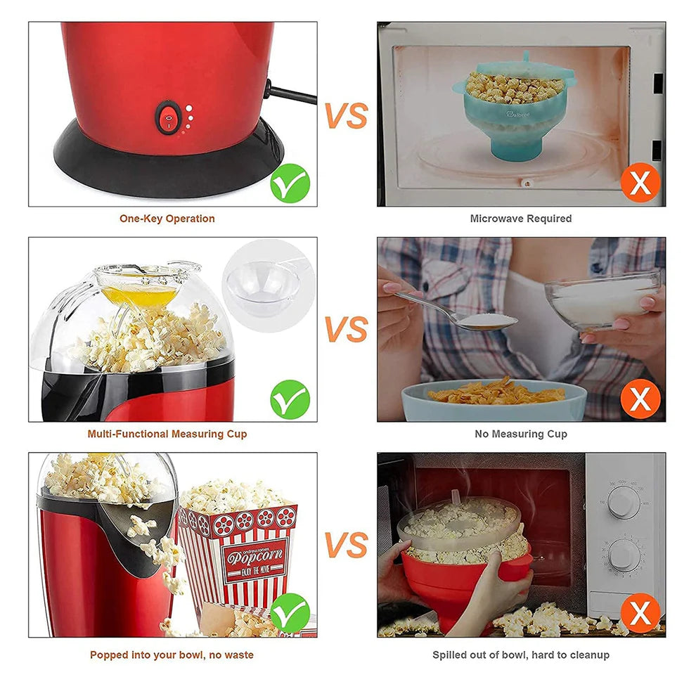Electric Snacks and Popcorn Maker By QuickTech