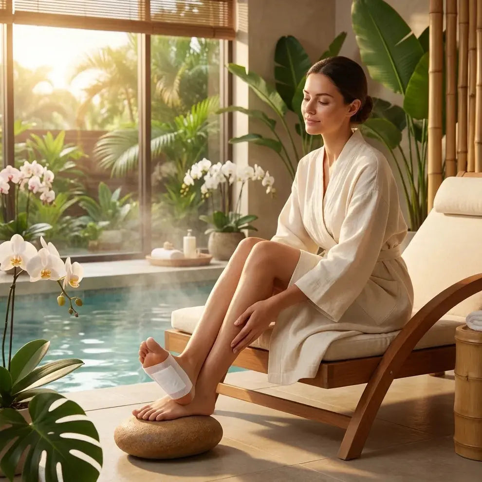 Overnight Herbal Detox Foot Pads 🌿 QuickTech