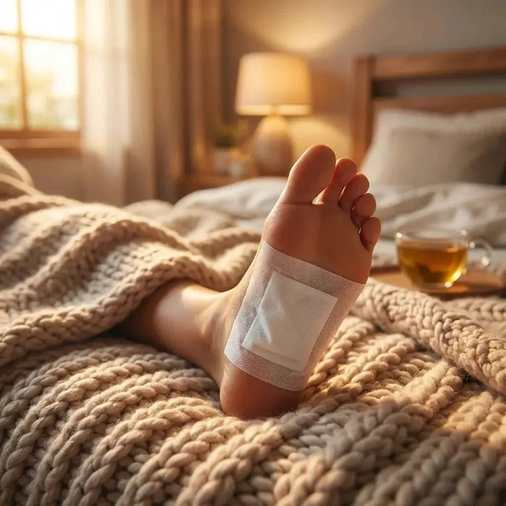 Overnight Herbal Detox Foot Pads 🌿 QuickTech