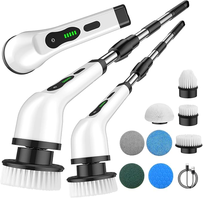 9 in 1 Electric Spin Cleaning Brush
