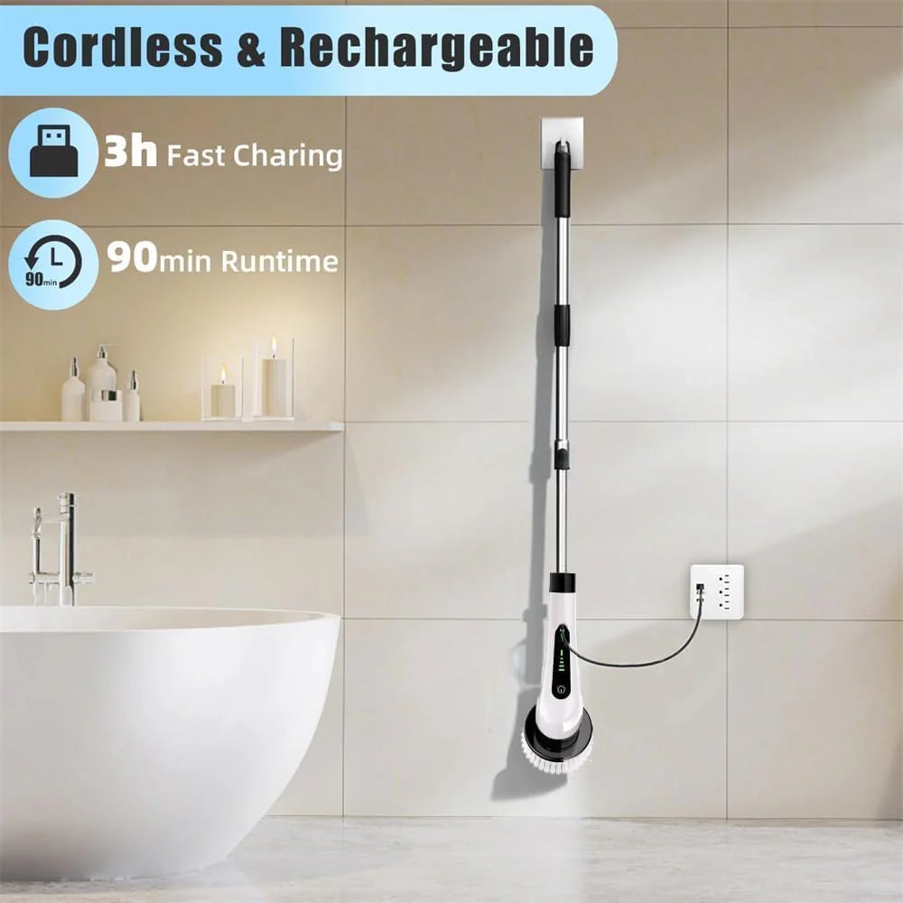 9 in 1 Electric Spin Cleaning Brush