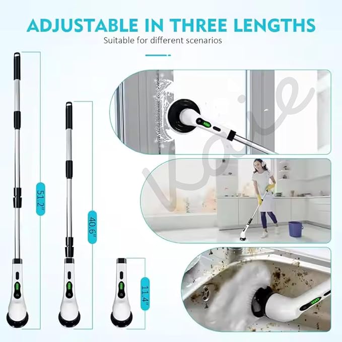 9 in 1 Electric Spin Cleaning Brush
