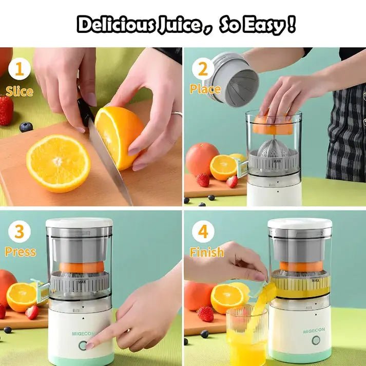 Electric Citrus Juicer by QuickTechQuickTechQuickTechQuickTech citrus squeezer – electric juice maker QuickTech