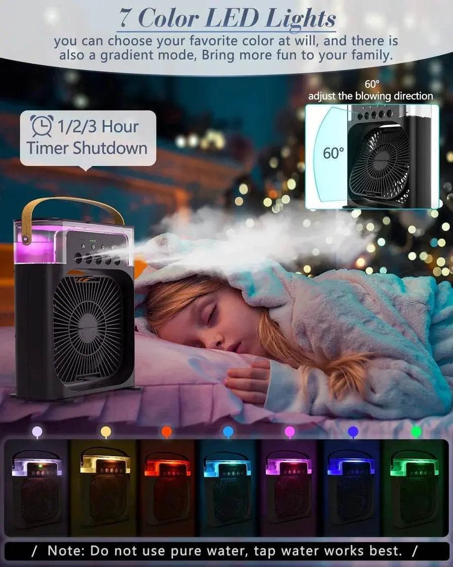 USB Air Cooler Fan by QuickTechQuickTechQuickTechQuickTech portable AC fan – compact cooler QuickTech